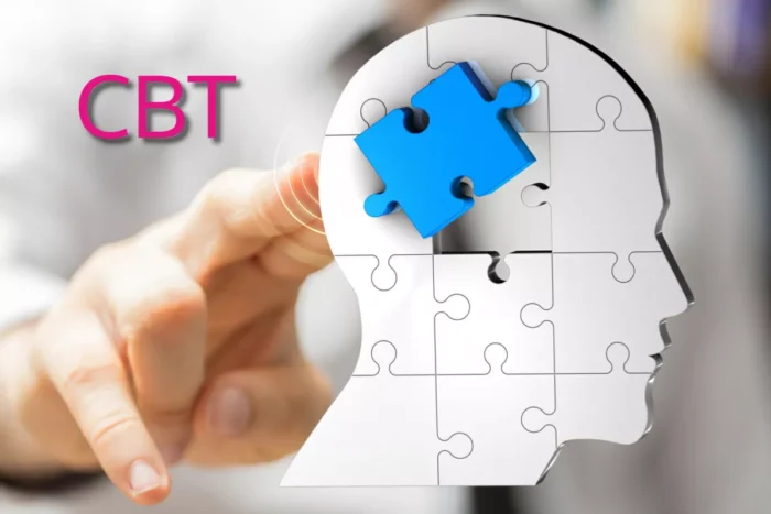 Cognitive Behavioural Therapy Jigsaw of the mind metaphor