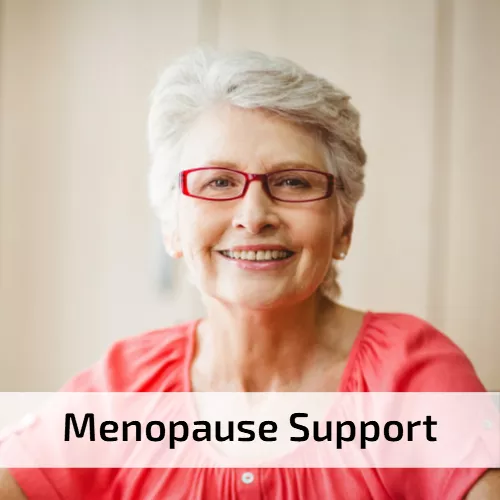 Joan's 6 session menopause programme Menopause Support Shop Badge