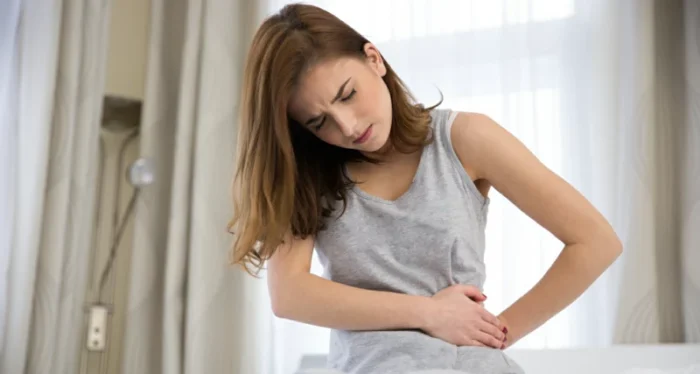 Young Woman with Fibromyalgia Pain