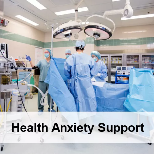 Joan's 6 session health anxiety support programme Health Anxiety Support Badge